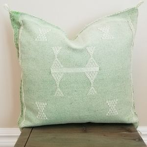 Cactus (Sabra) Silk Moroccan Pillow Cover
